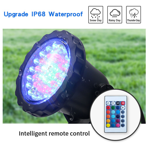 24-Key Remote Spot Light for Garden Landscape