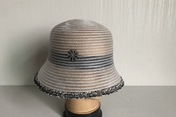 Summer Fine Horsehair Braid Sun Cloche Hats