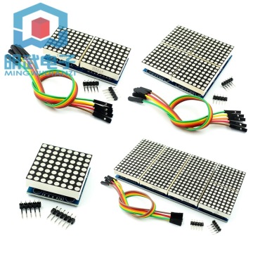 1/2/4/8-bit MAX7219 Lattice Module Control