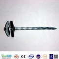 Umbrella head zinc corrugated roofing nail with different sizes roofing nails