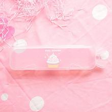 TRANSPARENT ICE CREAM PENCIL CASE-0