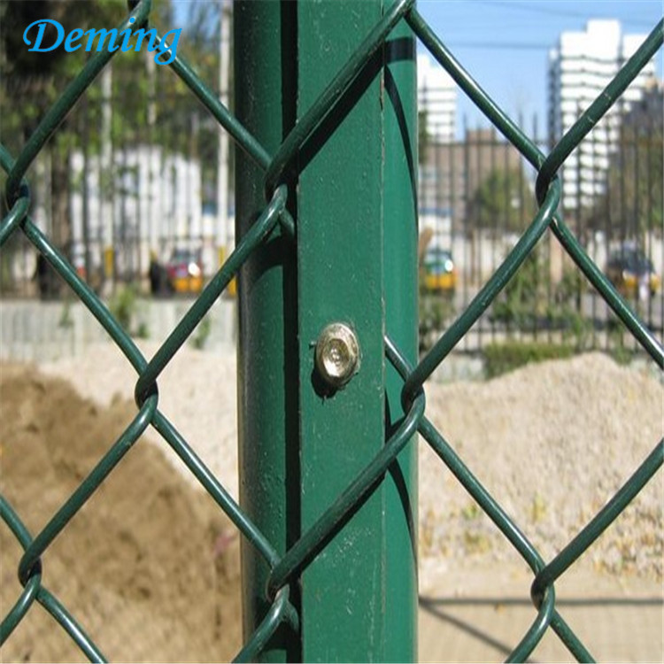 sports court used pvc chain link wire mesh