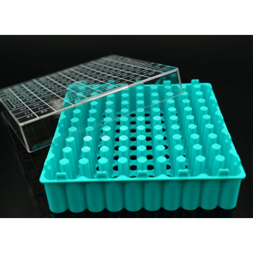 Boîte cryogénique de fioles cryogéniques à filetage interne de 1,2 ml
