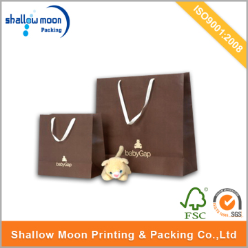 Christmas Eco-friendly customized paper shopping bag with best price