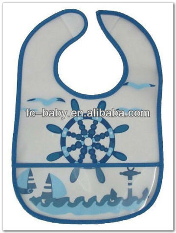 Pvc baby bib