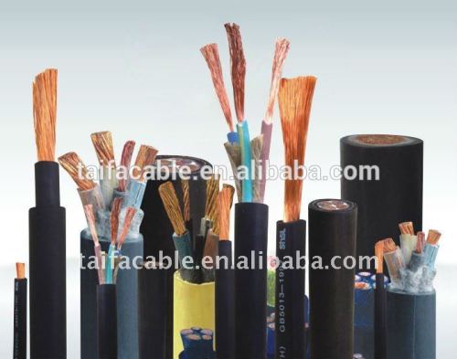 CCA/ aluminum/Copper conductor /rubber sheathed cable welding cable ( 25mm2,35mm2,50mm2.70mm2,95mm2,120mm2,185mm2)