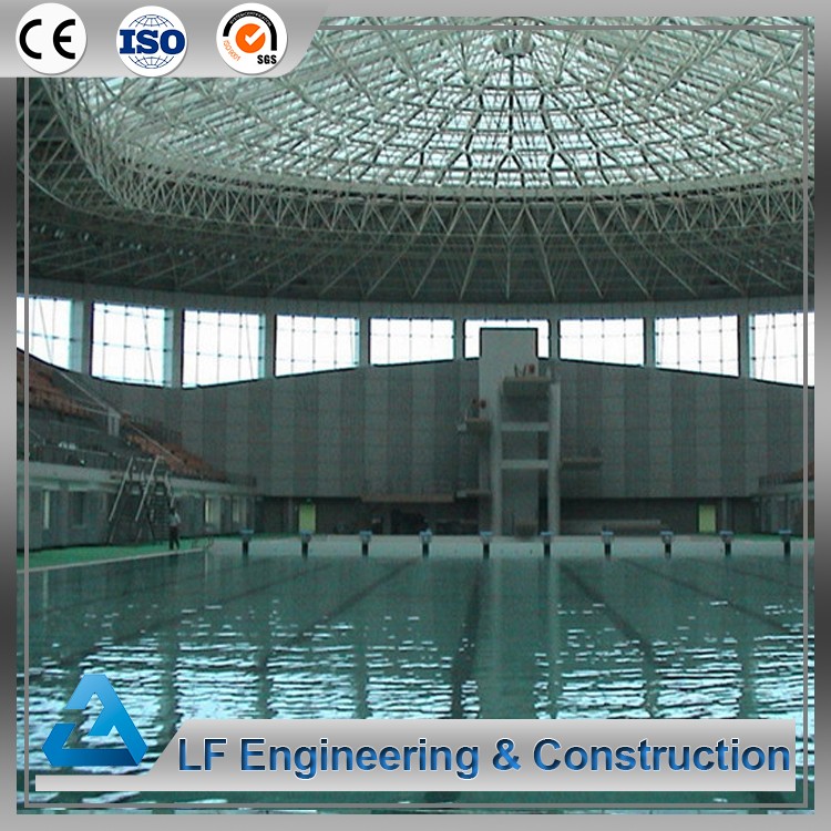 Long Span Steel Frame Public Swimming Pool Roof