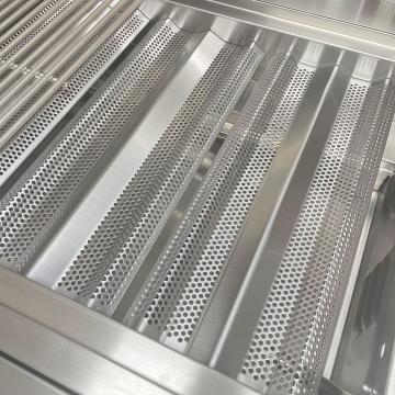 Factory Sales Stainless Steel Outdoor Kitchen BBQ Grills with Firebox and Flame Tamer