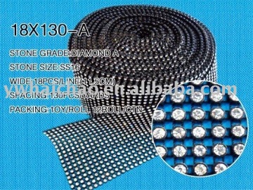 RHINESTONE MESH Rhinestone net mesh