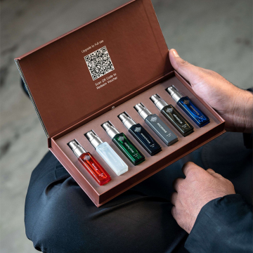 Magnetic Coffret Parfum: Custom Essential Oil Attar Bottle Packaging Box