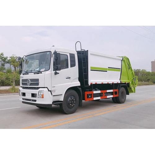 Novo caminhão compactador de lixo DONGFENG de 8 toneladas