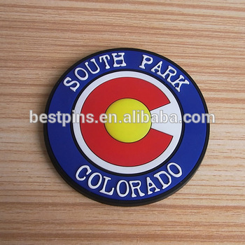 soft PVC clothing tags rubber logo for jeans