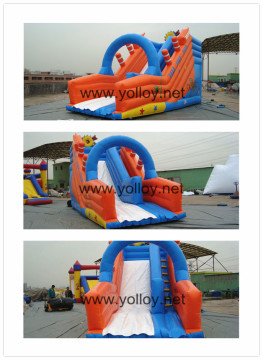 Backyard Amusement Inflatable Slides for Children
