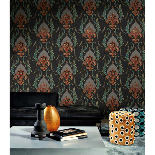 Damacus Design PVC Wallpaper Home Roll Wallcovered