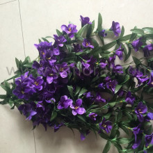 Wedding Spray plastic artificial rose flowers vines leaves for sales