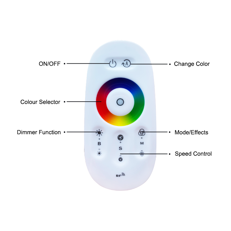 RGB LED Floor Lamp