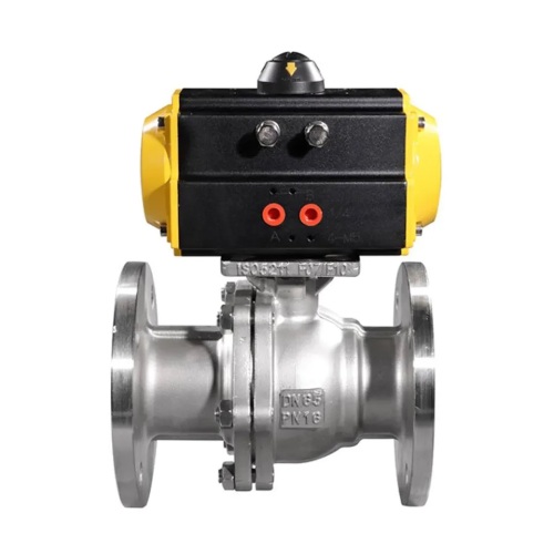 Stainless Steel Pneumatic Flange Ball Valve