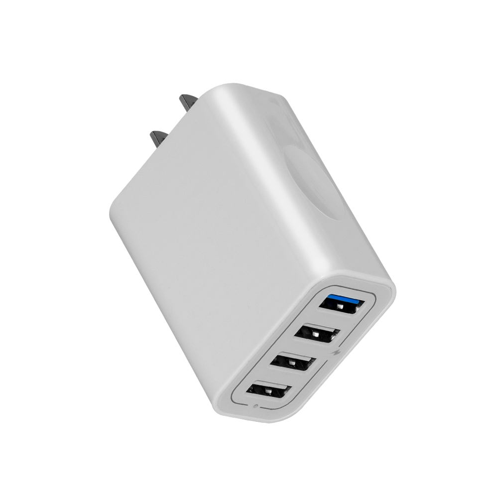 4 شاحن الجدار USB Port