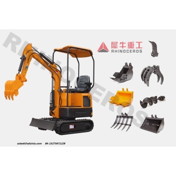 1ton mini excavator XINIU mini digger for sale