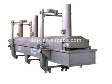 Chicken frying machine with oil circulation filtering system