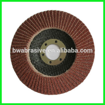 coated abrasive flap disc