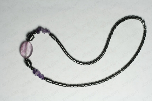 Collier hématite