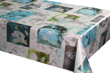 Printed Vinyl Tablecloths with non woven backing