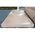 Cutting Natural Color PPS Plastic Sheet Engineering Sheet