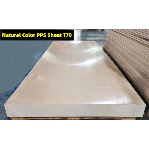 Cutting Natural Color PPS Plastic Sheet Engineering Sheet