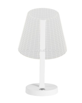led restaurant table lamp touch led battery operated table lamp 3d led table lamp