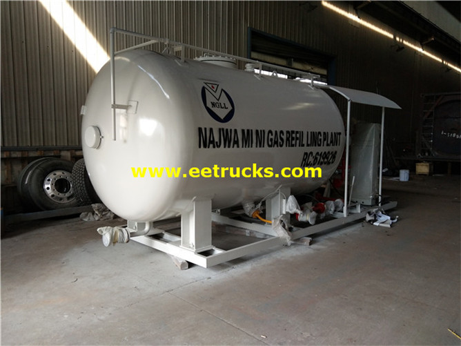 5m3 Mini Propane Skid Filling Plants