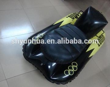 Inflatable skiing boat