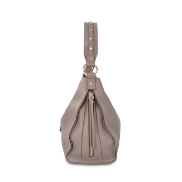 Top Zip Bag Japanese Leather Hobo bag