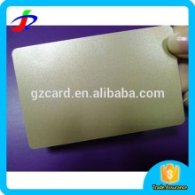 OEM/ODM Inkjet Printable Gold/silver Color Background PVC Card / buy inkjet pvc card price