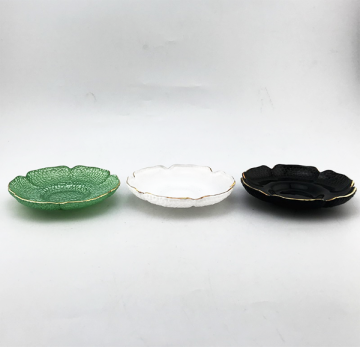 Color Glass Seasoning Dish