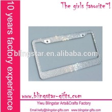 factory direct supplying cheap chrome license plate frame