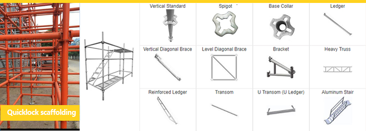 building scaffolding ringlock material steel quick stage multidirectional frame ladder scaffold construction andamios cuplock