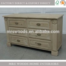 rustic wood dresser