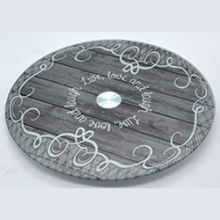 toughened glass rotating plate of 30cm