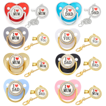 High Quality Luxury Transparent Silicon Pacifier Soother