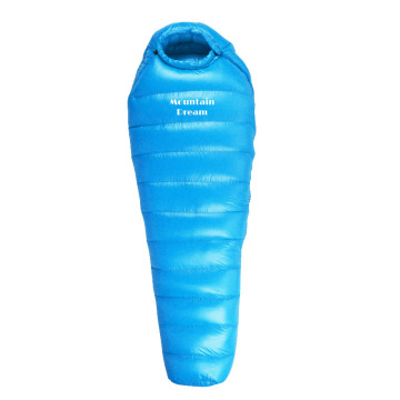 Ultra Light Mummy Down Sleeping Bag for Camping