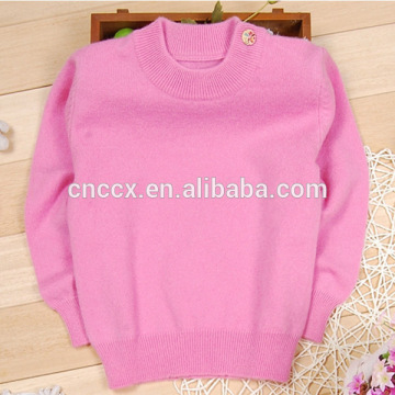 15STC6823 pure cashmere children sweater