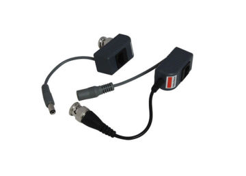 1channle Video Power Balun , Video Balun With Power Over Cat-5 For Cctv Cameras, Vb213&amp;a