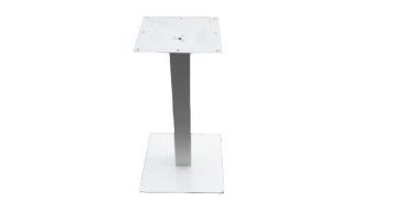 400x400xH720mm modern steel table base matt white