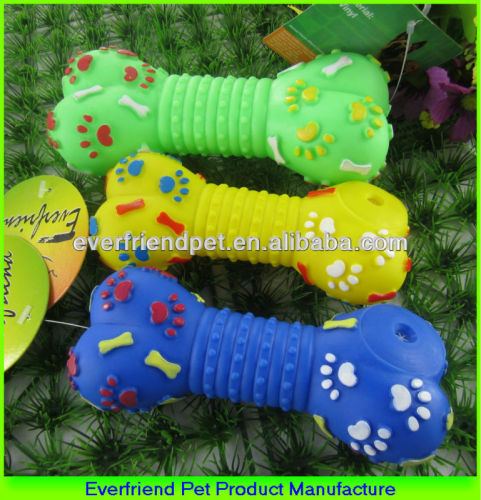 2014 New Plastic Squeaky Dog Toys Bone