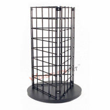 spinner shape wire floor countertop display rack
