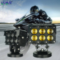 Liuhjg 6 Lens motorcycle fog light Projector Led Fog Driving Light for Car Bike motorbike spot lamps