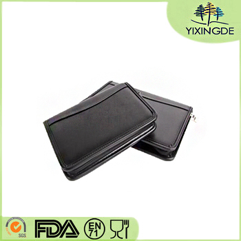 Simple and generous black wallet