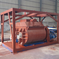 Small electric twin shaft compulsory JS750 concrete mixer