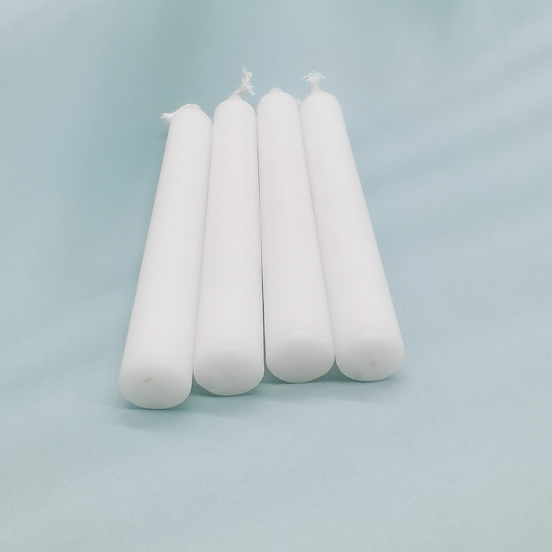 Высокія белыя васковыя свечкі велас да Чылі